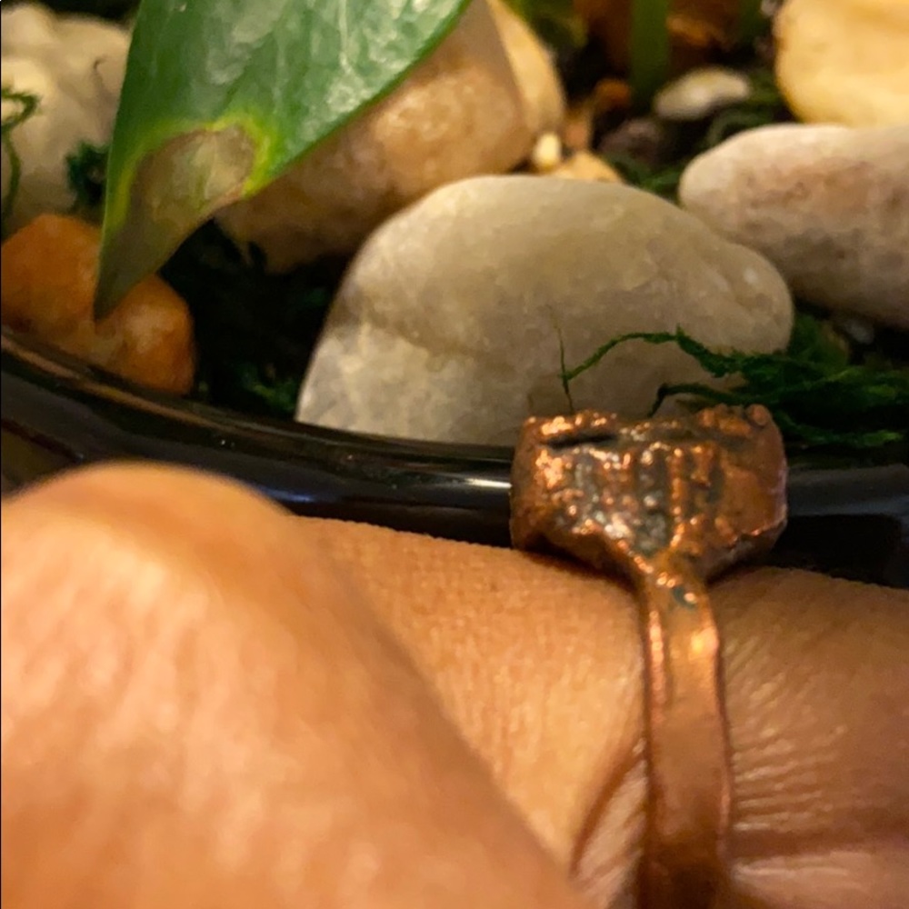 Rustik Laborite cooper ring - Picture 4 of 6